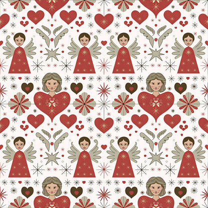 Scandinavian Folk Christmas Fat Quarter Bundle