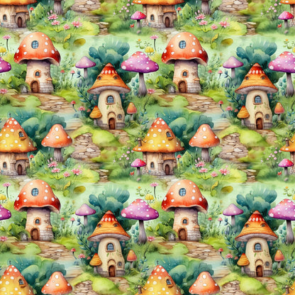 Fairy Houses Fat Quarter Bundle