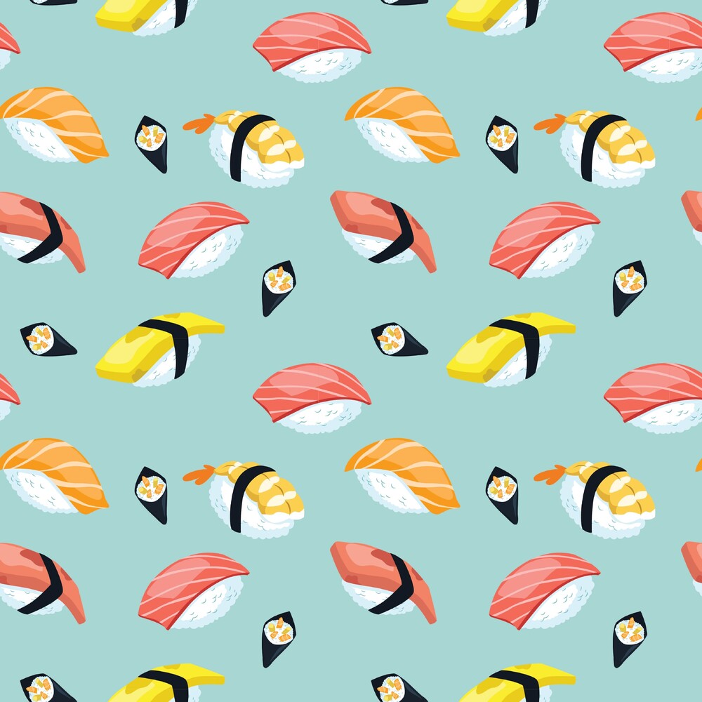 My Favorite Sushi Fat Quarter Bundle