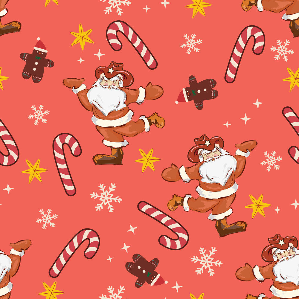 Howdy Santa Fat Quarter Bundle