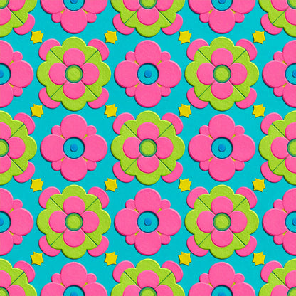 Peacock Teardrop Florals Fat Quarter Bundle
