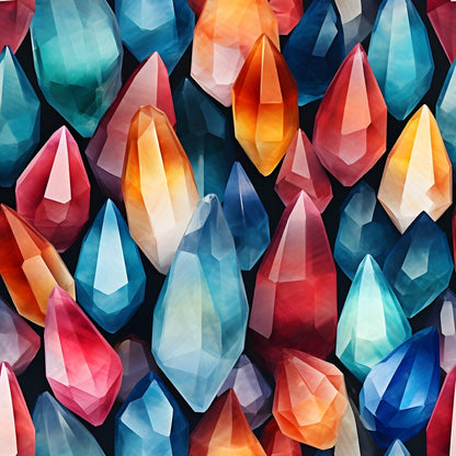 Gemstones and Crystals Fat Quarter Bundle