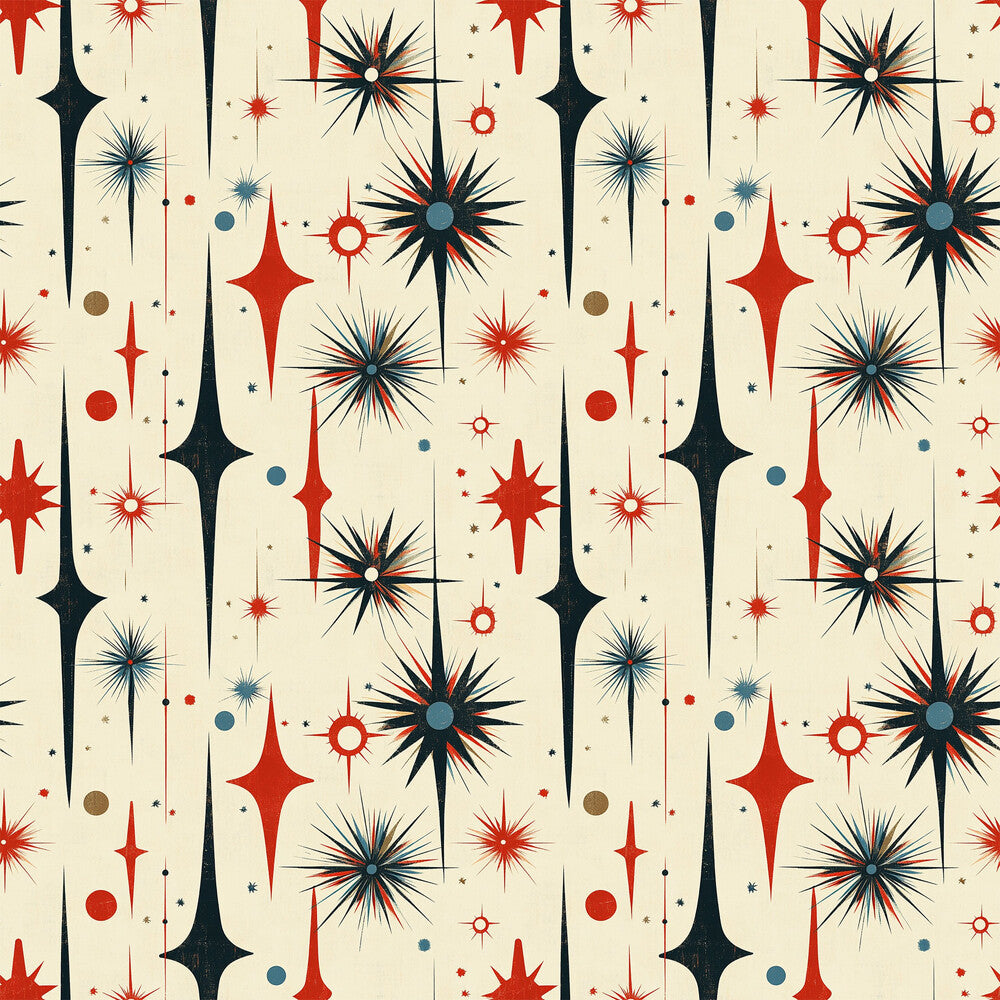 Sparkleworks Mid-Century 4th of July Fat Quarter Bundle