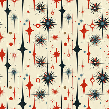 Sparkleworks Mid-Century 4th of July Fat Quarter Bundle