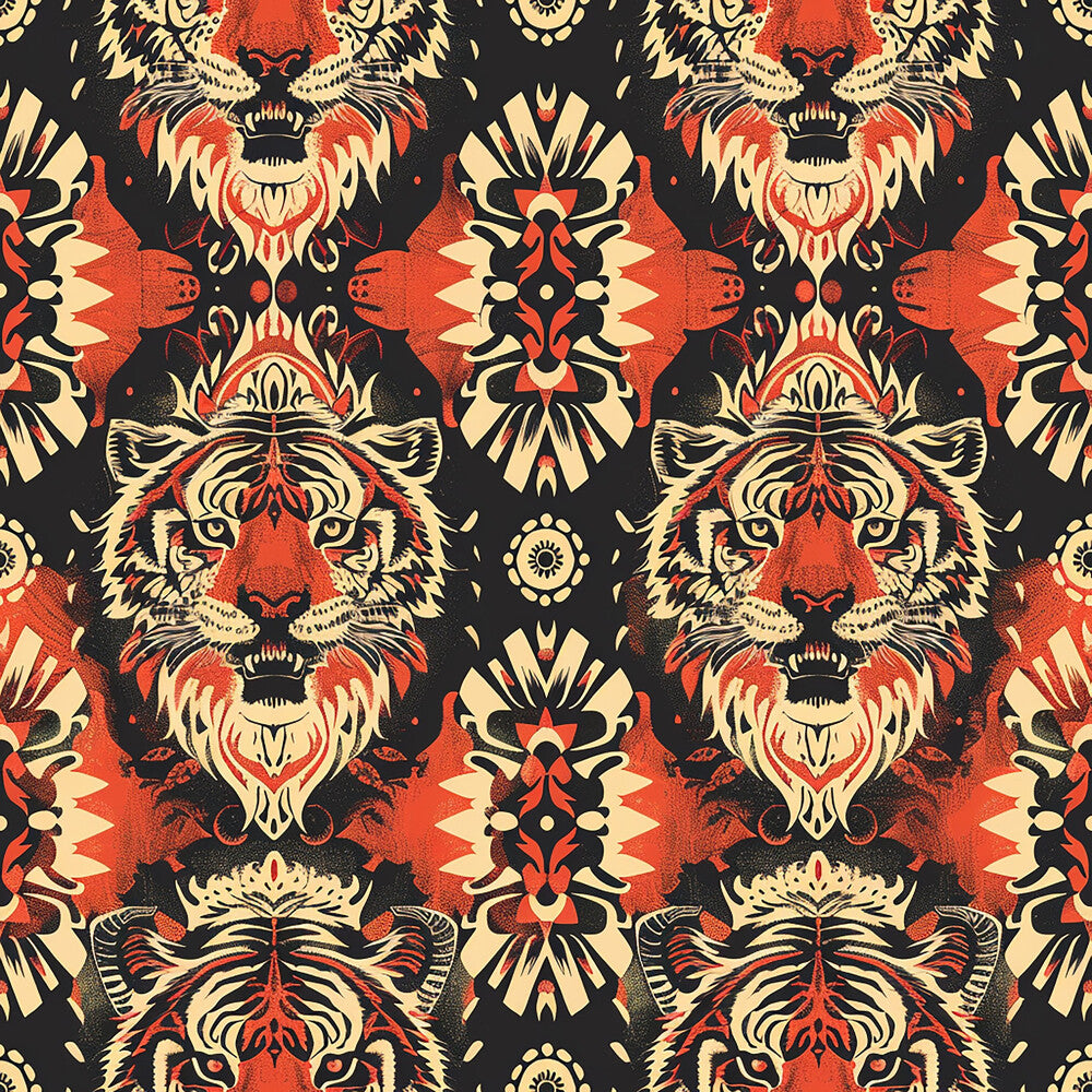 Red Tiger Fat Quarter Bundle