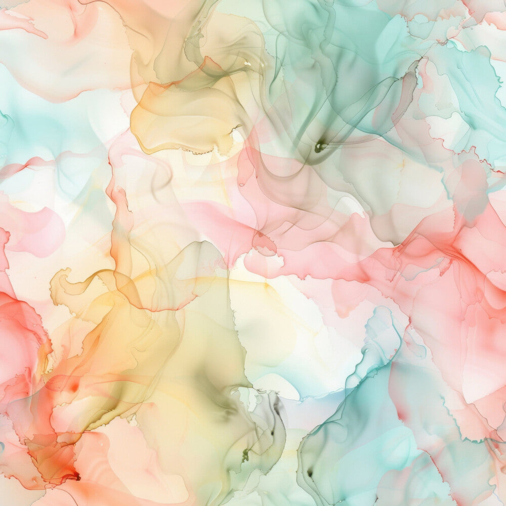 Pastel Alcohol Ink Fat Quarter Bundle