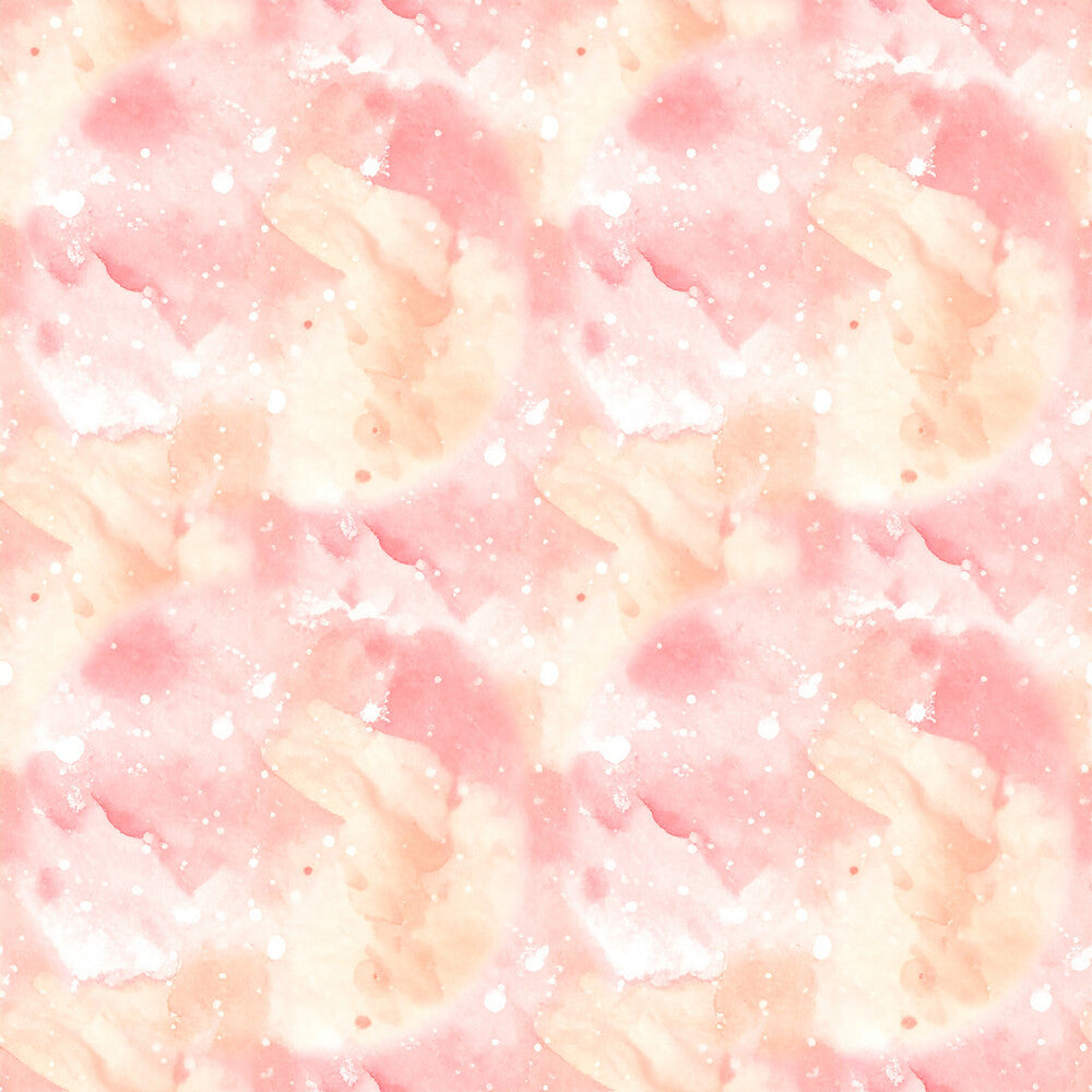 Pastel Snowflake Watercolor Winter Fat Quarter Bundle