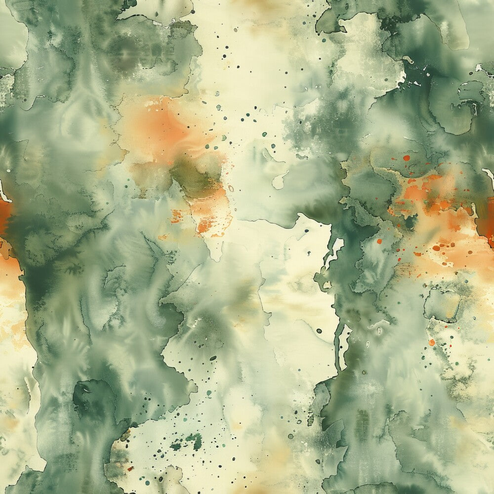 Watercolor Camouflage Grunge Fat Quarter Bundle