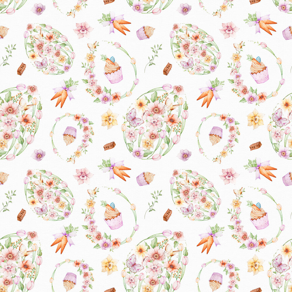 Flowery Easter Fat Quarter Bundle