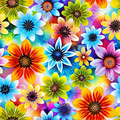 Rainbow of Flowers Fat Quarter Bundle
