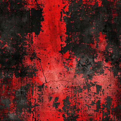 Red and Black Grunge Fat Quarter Bundle