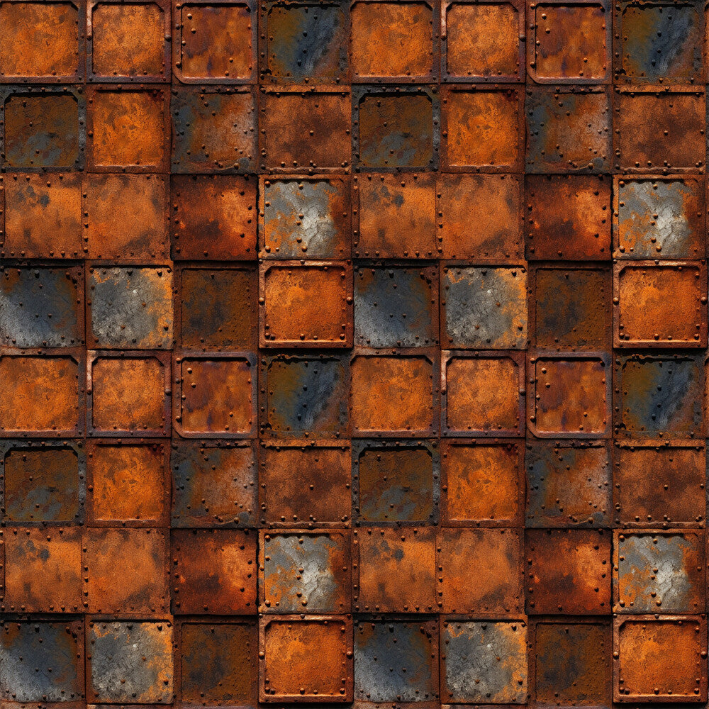 Rusted Iron Metal Textures Fat Quarter Bundle