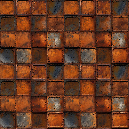 Rusted Iron Metal Textures Fat Quarter Bundle