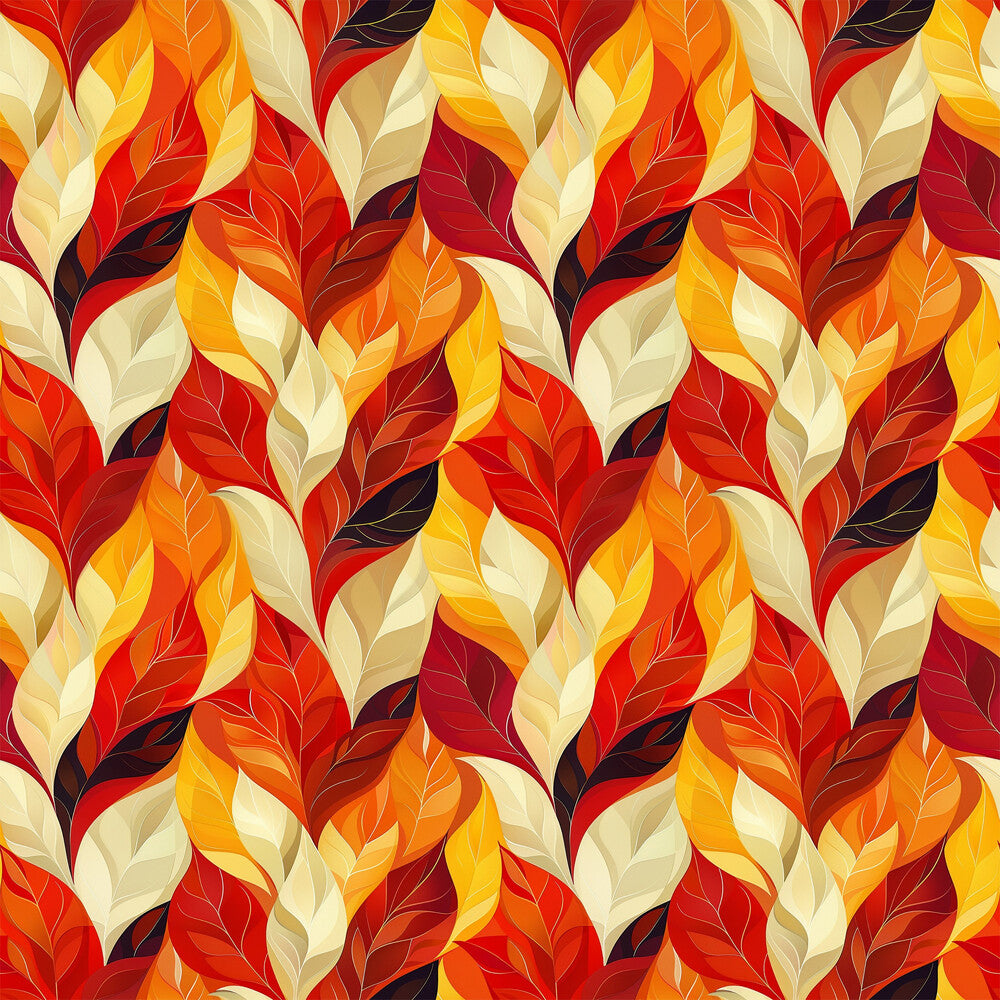 Artistic Autumn Leaves Fat Quarter Bundle