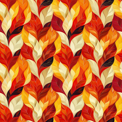 Artistic Autumn Leaves Fat Quarter Bundle