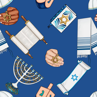 Shabbat Shalom Fat Quarter Bundle
