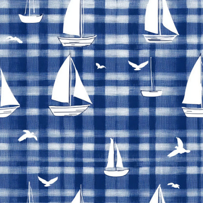Blue Sailboat Fat Quarter Bundle