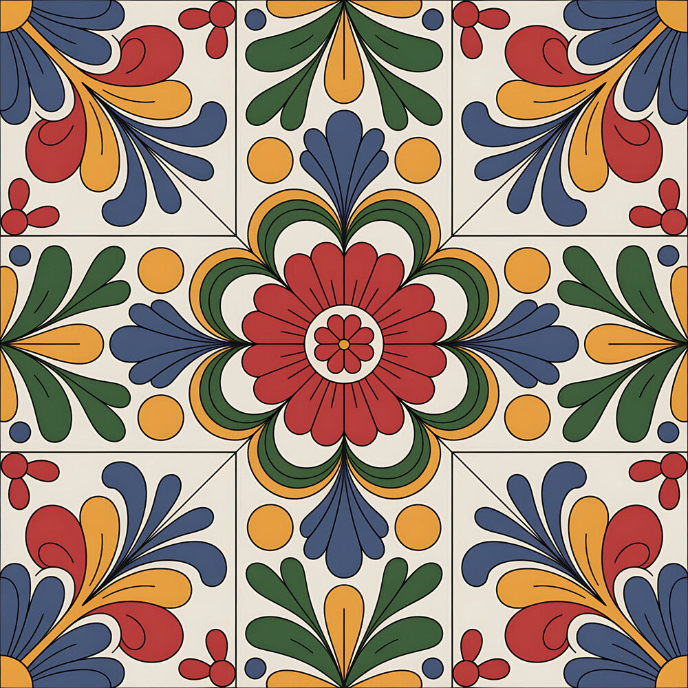 Mexican Talavera Fat Quarter Bundle