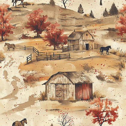 Horse Ranch Fat Quarter Bundle