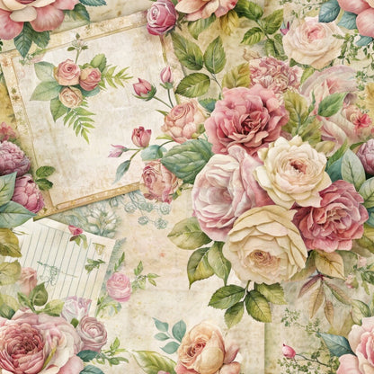 Floral Ephemera Fat Quarter Bundle