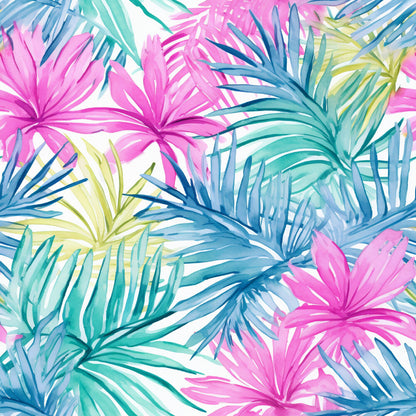 Tropical Leaves Fat Quarter Bundle