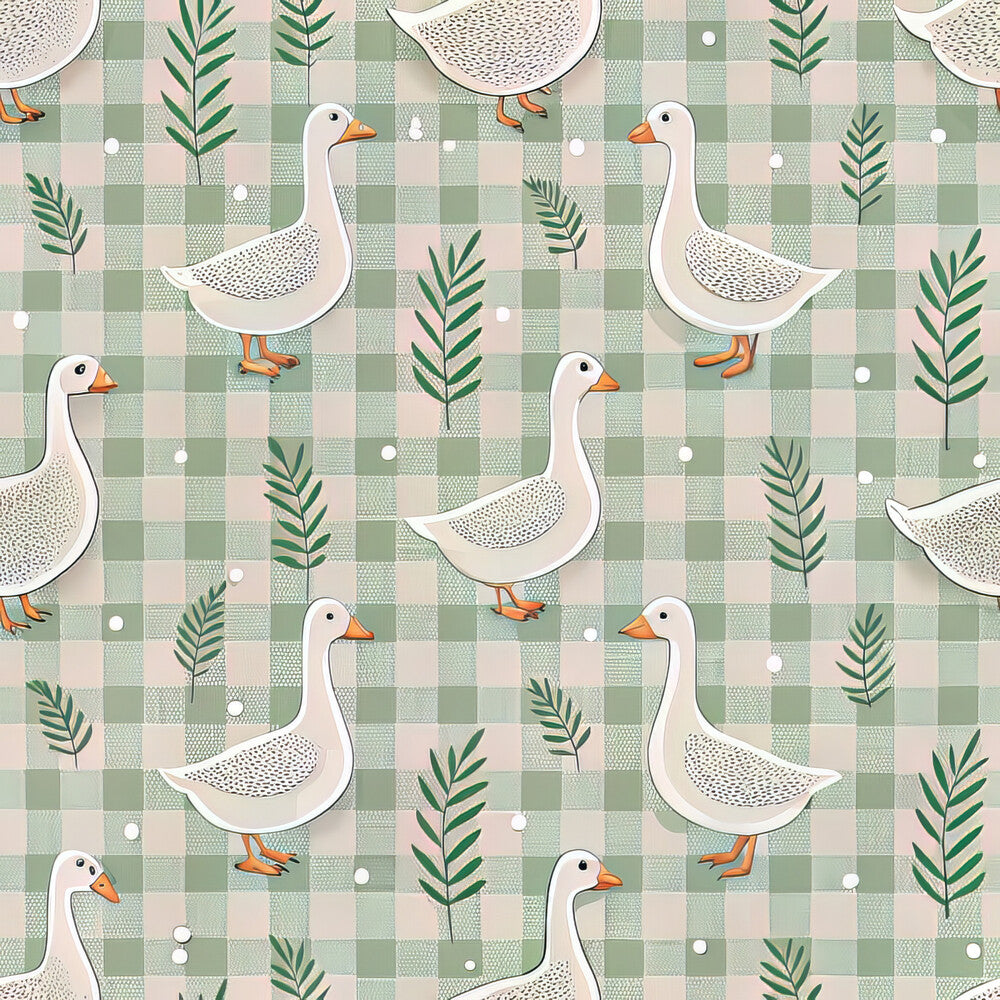Goose Gingham Fat Quarter Bundle