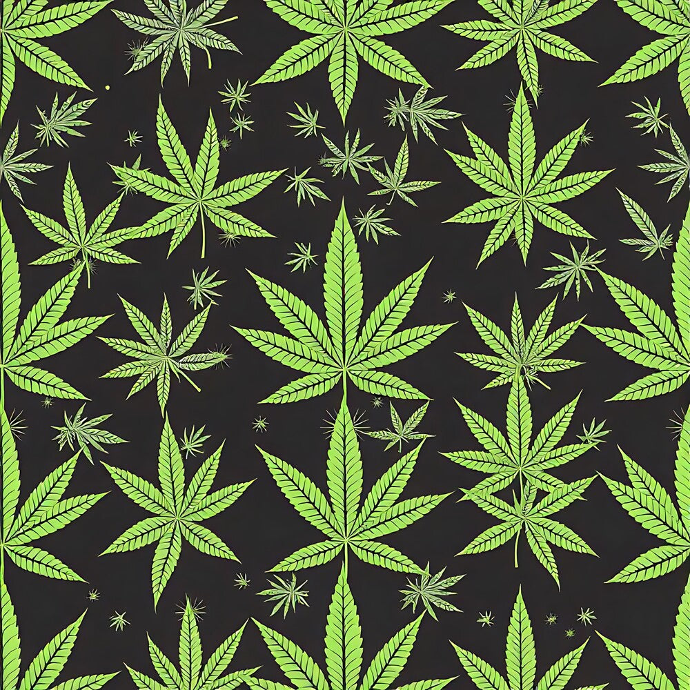 420 Marijuana Allover Fat Quarter Bundle