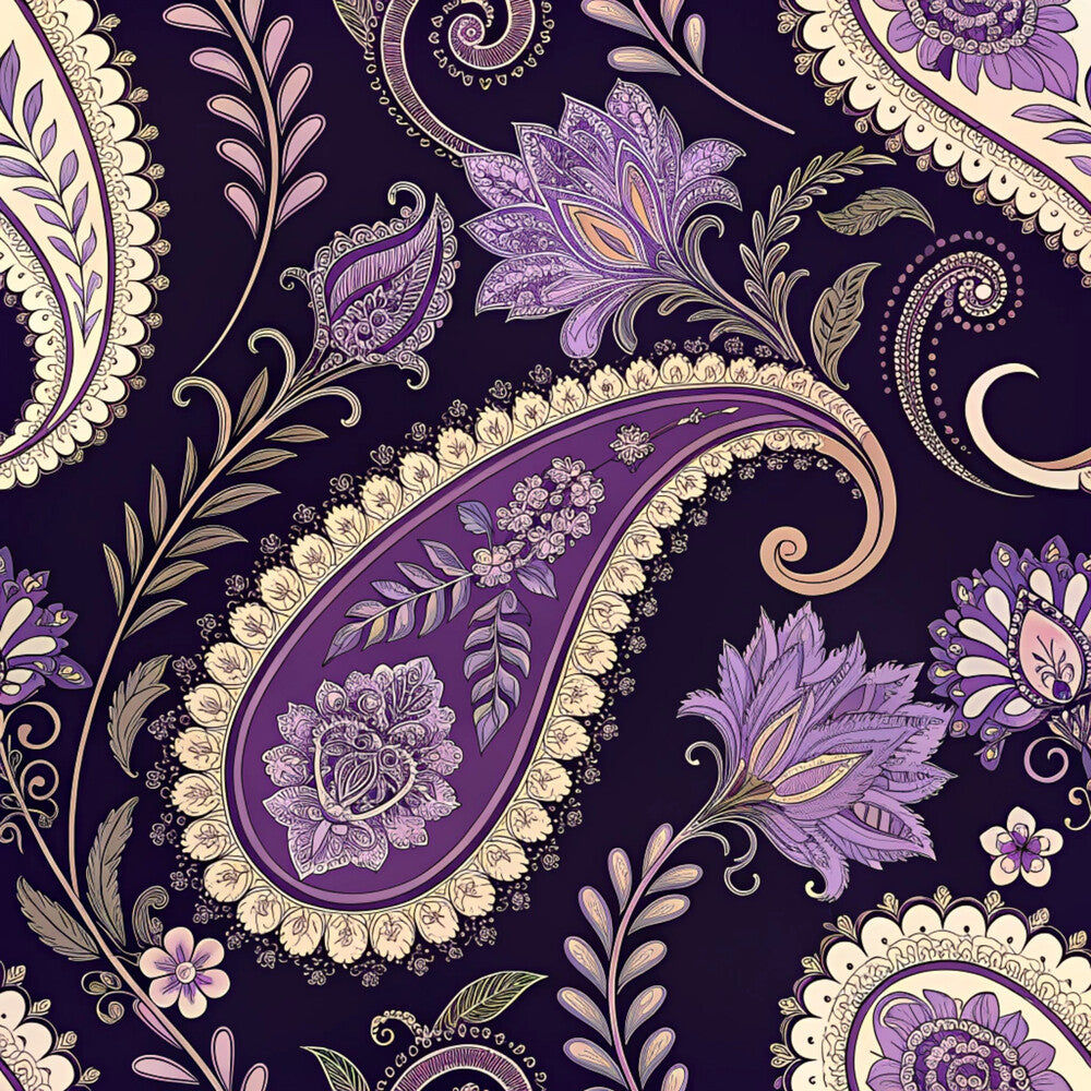 Vibrant Paisley And Florals Fat Quarter Bundle