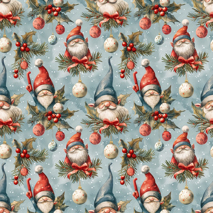 Classic Christmas Gnomes Fat Quarter Bundle