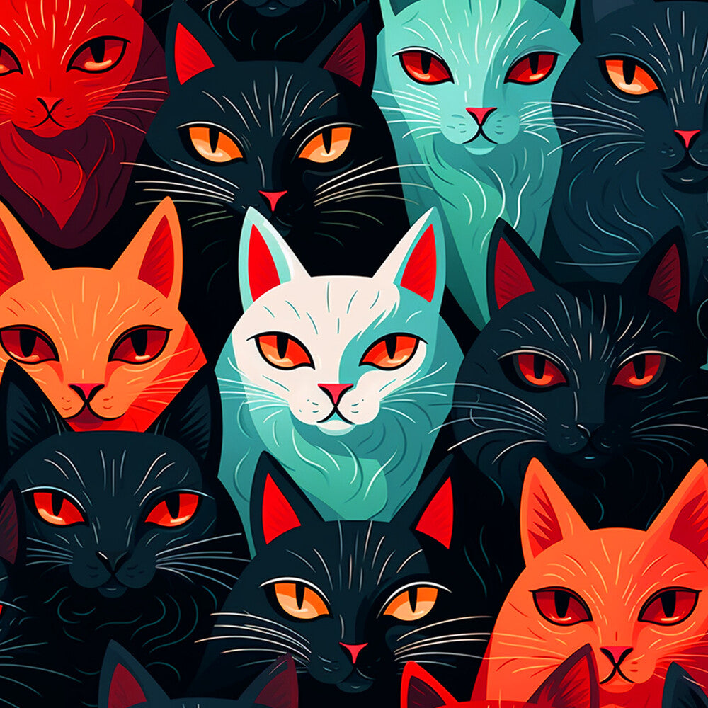 Suspicious Cats Fat Quarter Bundle
