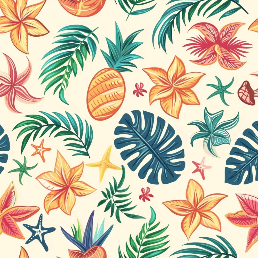 Tropical Summer Beach Fat Quarter Bundle