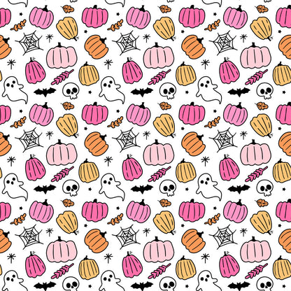 Small Pink Halloween Fat Quarter Bundle