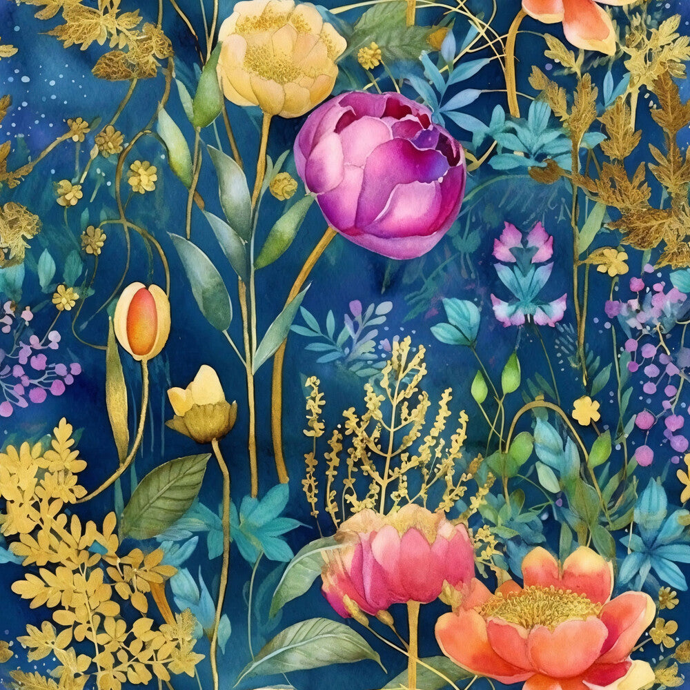 Artists Garden Wildflowers Floral Meadow Fat Quarter Bundle