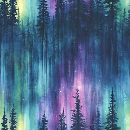 Northern Lights Forest Fat Quarter Bundle