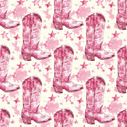 Pink Cowboy Boots Fat Quarter Bundle