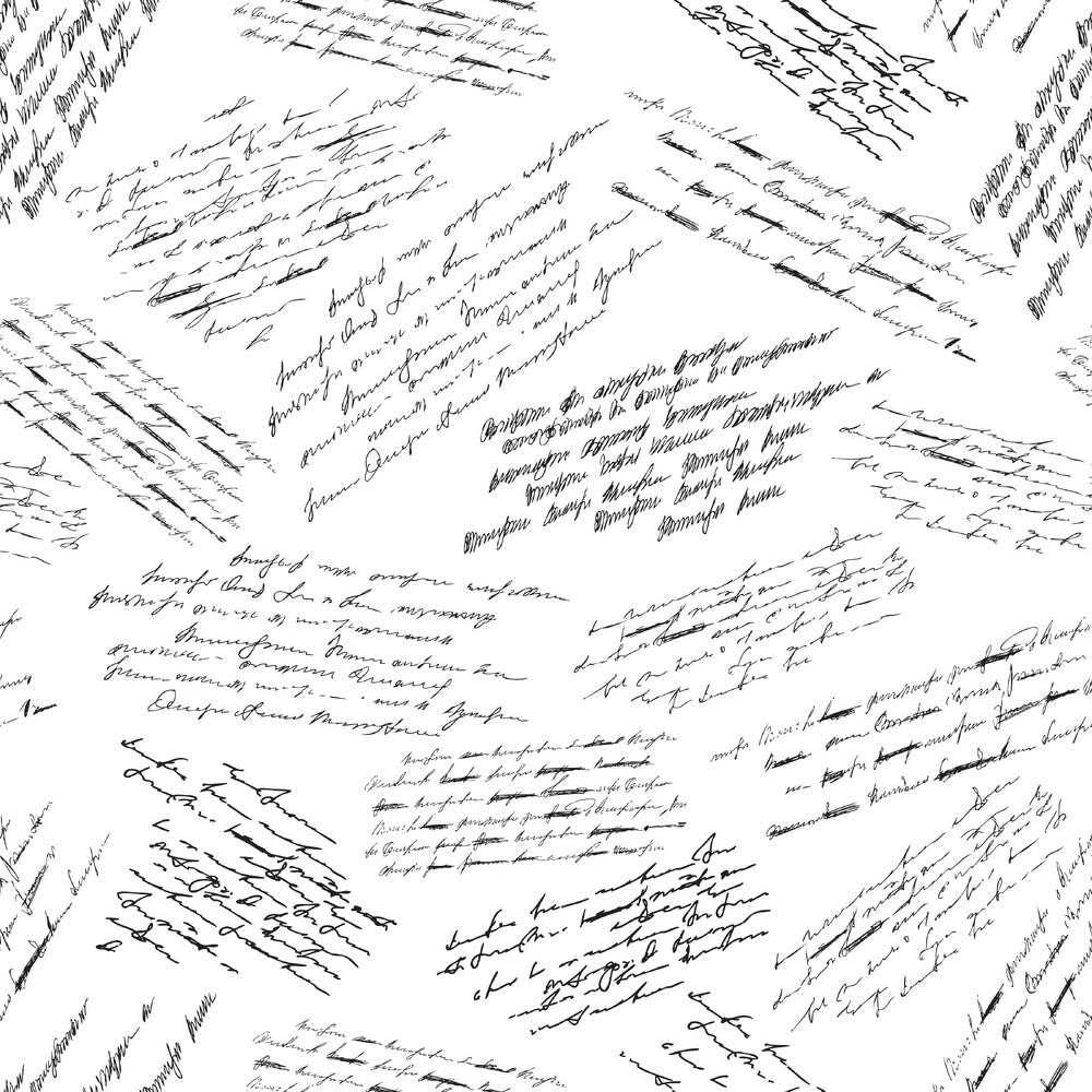 Vintage Handwriting Fat Quarter Bundle