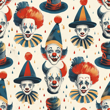 Old Timey Clown Fat Quarter Bundle