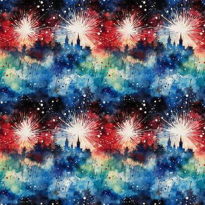 Patriotic Grunge Fat Quarter Bundle