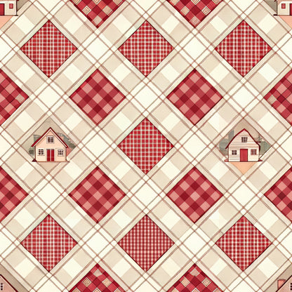 Red Farmhouse Fat Quarter Bundle