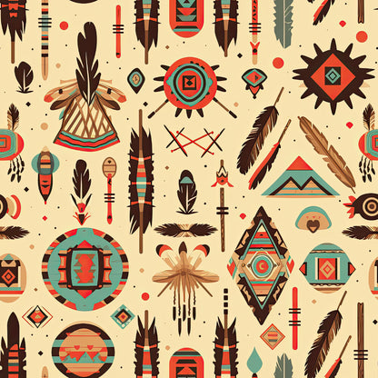 Native American Elements Fat Quarter Bundle
