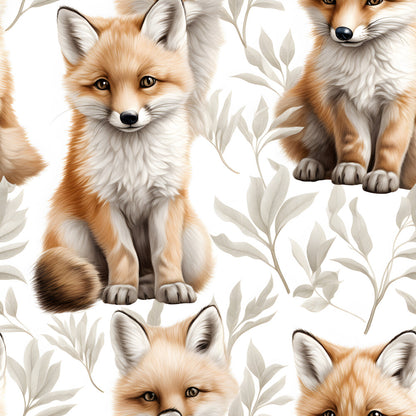 Baby Foxes Fat Quarter Bundle