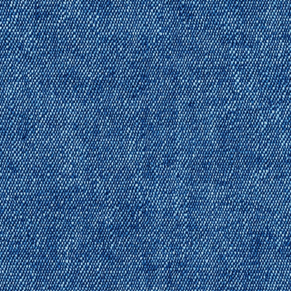 Blue Jean Denim Fabric Texture Fat Quarter Bundle