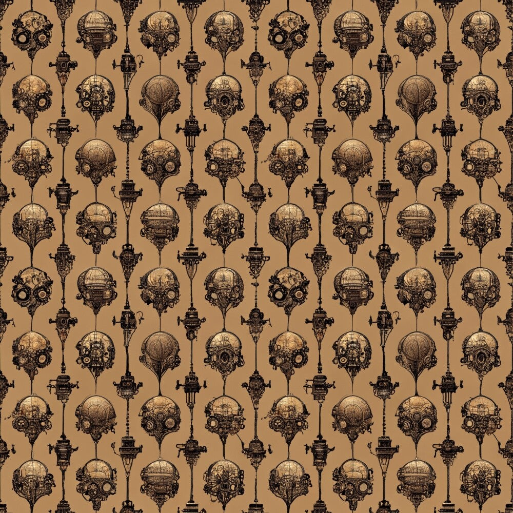 Steampunk Pipes Fat Quarter Bundle