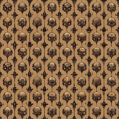 Steampunk Pipes Fat Quarter Bundle