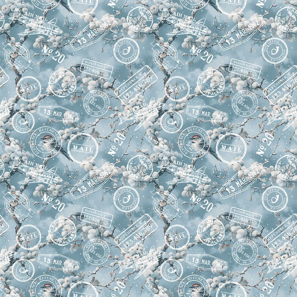 Robin's Winter Mailbox Fat Quarter Bundle