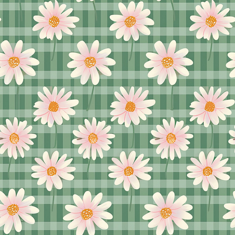 Spring Floral Plaid Fat Quarter Bundle