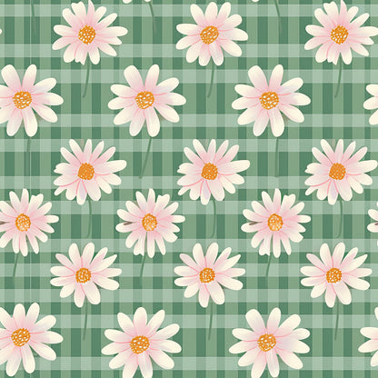 Spring Floral Plaid Fat Quarter Bundle
