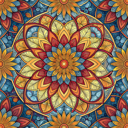 Stained Mosaic Glass Fat Quarter Bundle