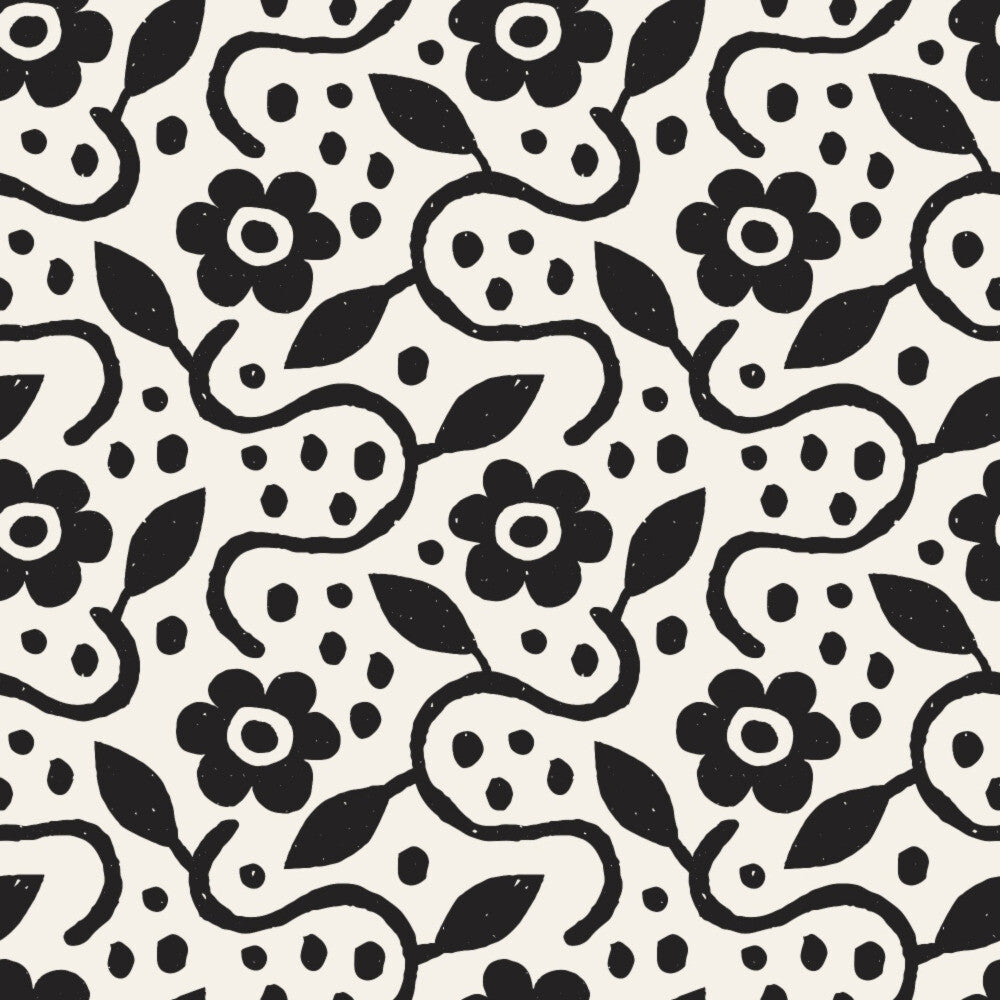Black and White Doodles Fat Quarter Bundle