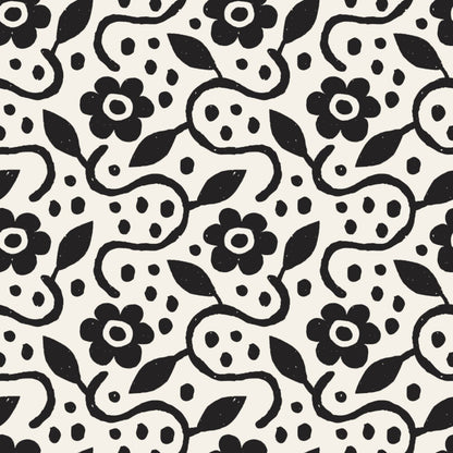 Black and White Doodles Fat Quarter Bundle
